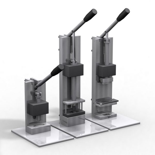 hand assembly rigs for drug delivery equipment